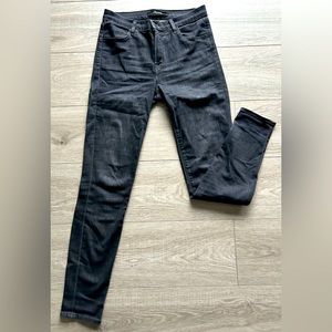 J BRAND Maria High Rise Skinny Jeans - Black Denim - Size 27